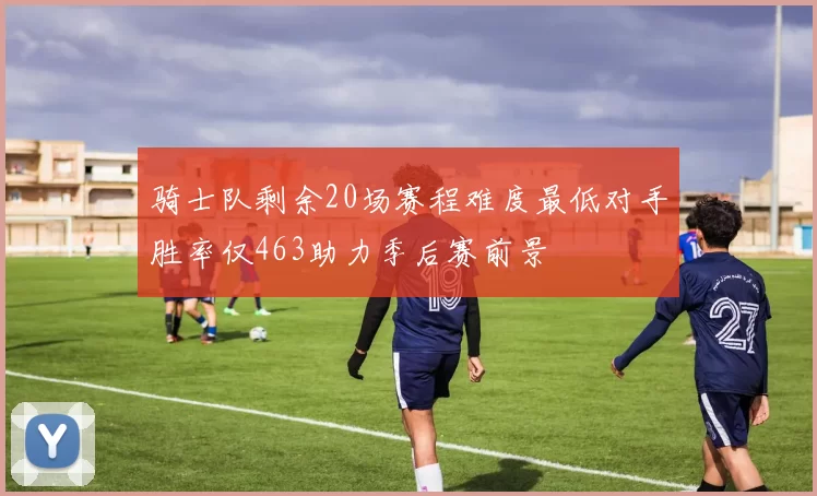骑士队剩余20场赛程难度最低对手胜率仅463助力季后赛前景
